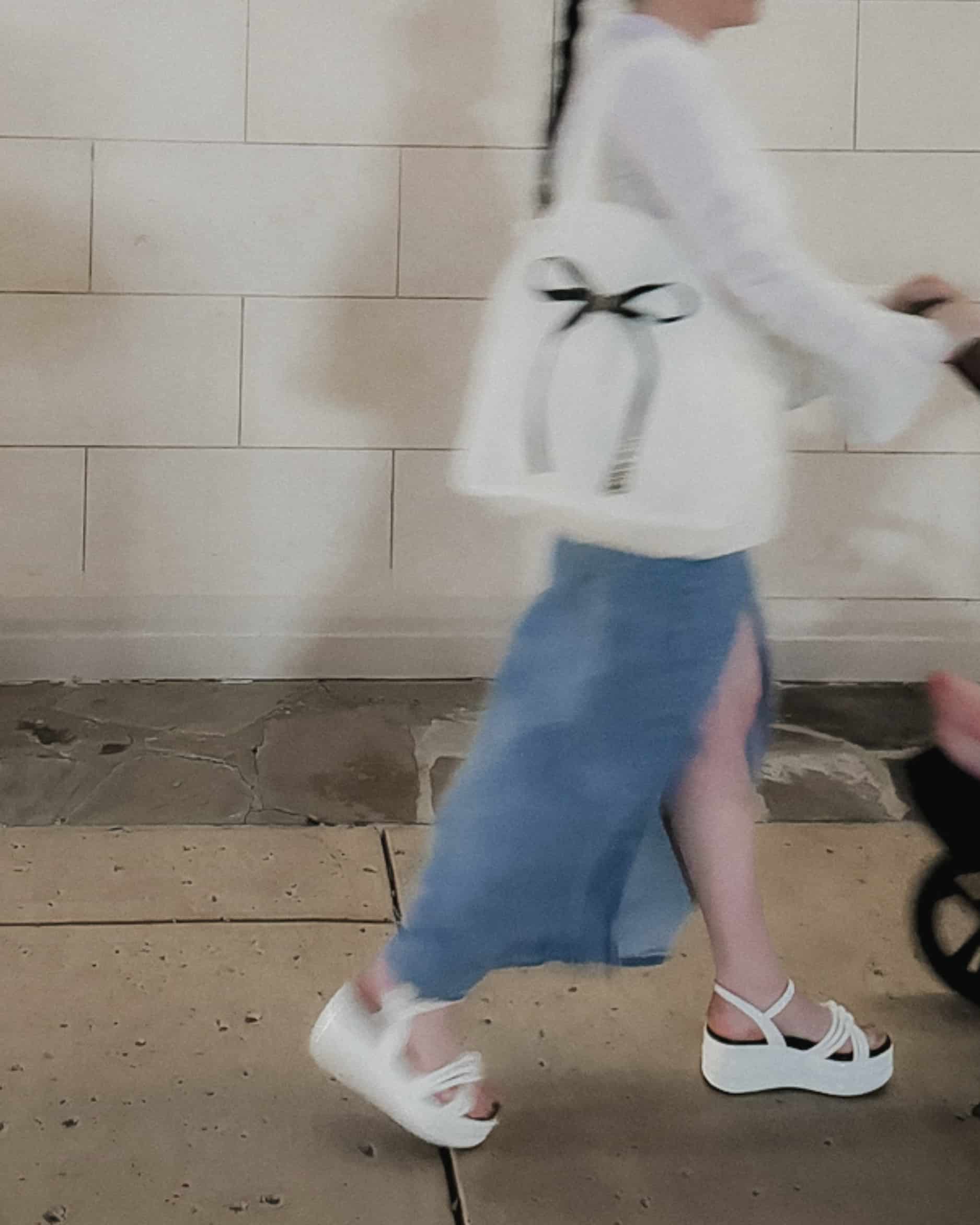 Cotton canvas tote. Shopper tote. Canva tote with bow. By Inglass Nails. 