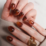 Inglass nails Coca Cola nails. Fall 2025 nails. Reusable nail extensions set. 