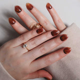 Inglass nails Coca Cola nails. Fall 2025 nails. Reusable nail extensions set. 