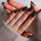 Hard gel reusable nail extensions by Inglass nails. Handmade nail extensions. 