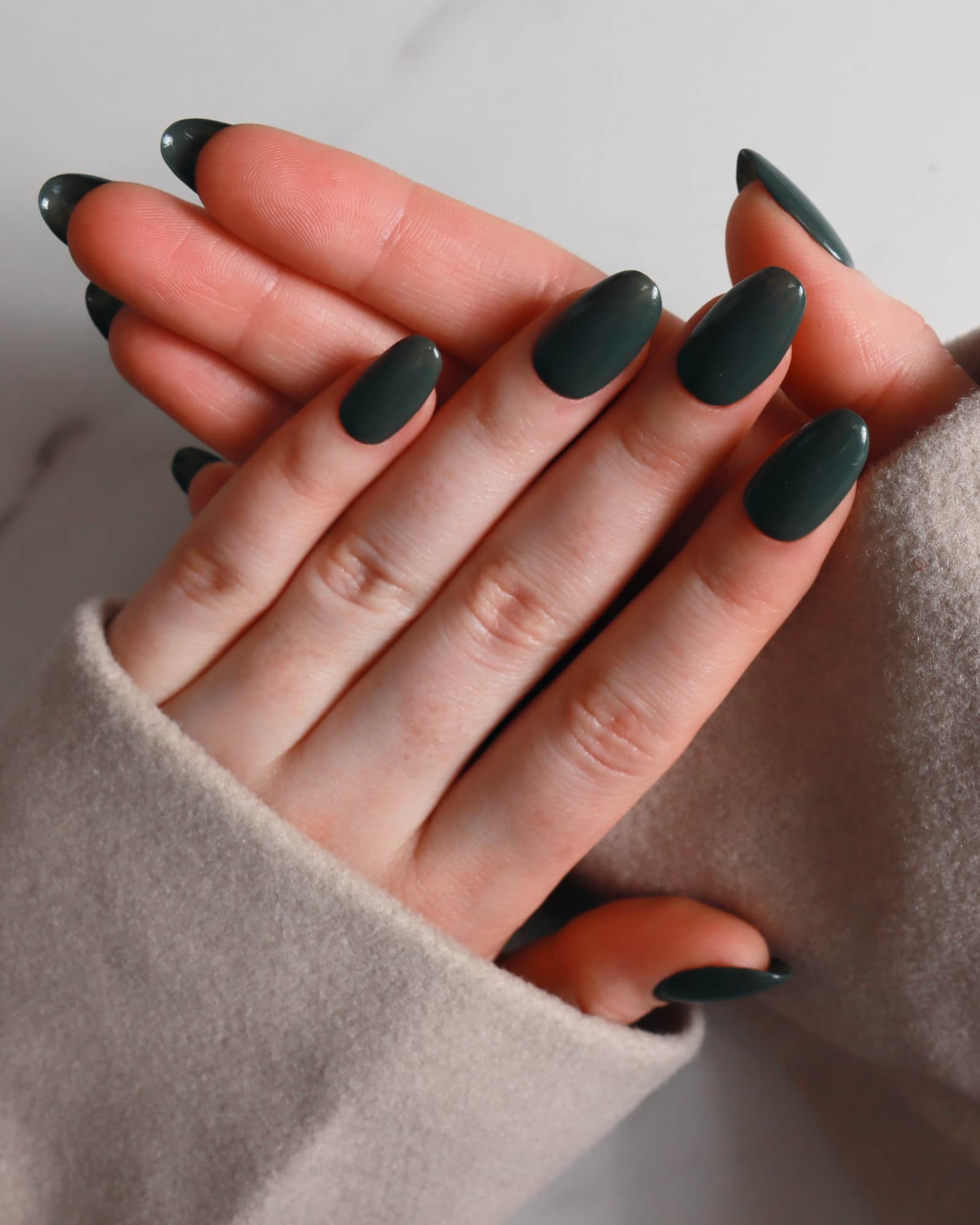 Hard gel reusable nail extensions by Inglass nails. Handmade nail extensions. 