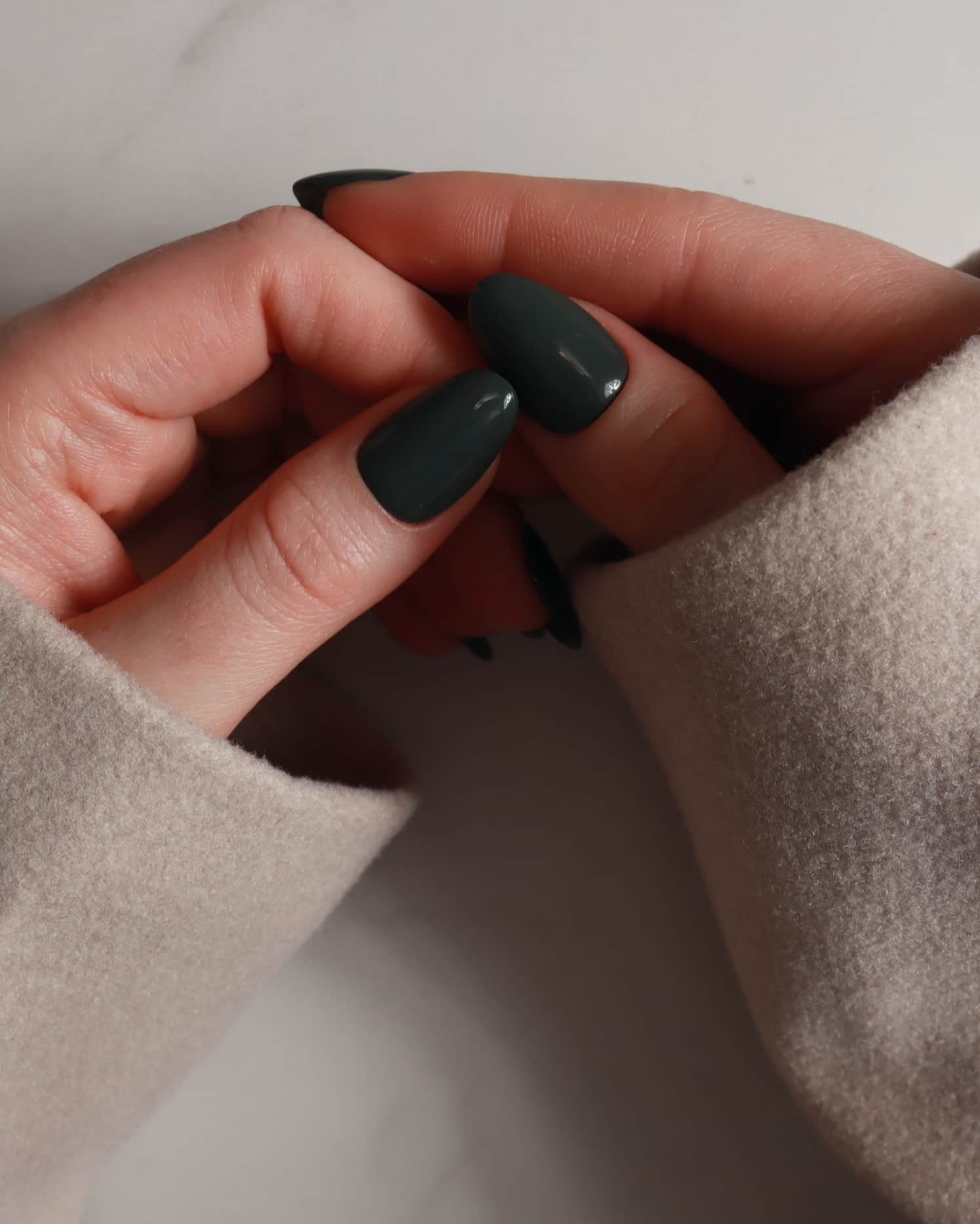 Hard gel reusable nail extensions by Inglass nails. Handmade nail extensions. 