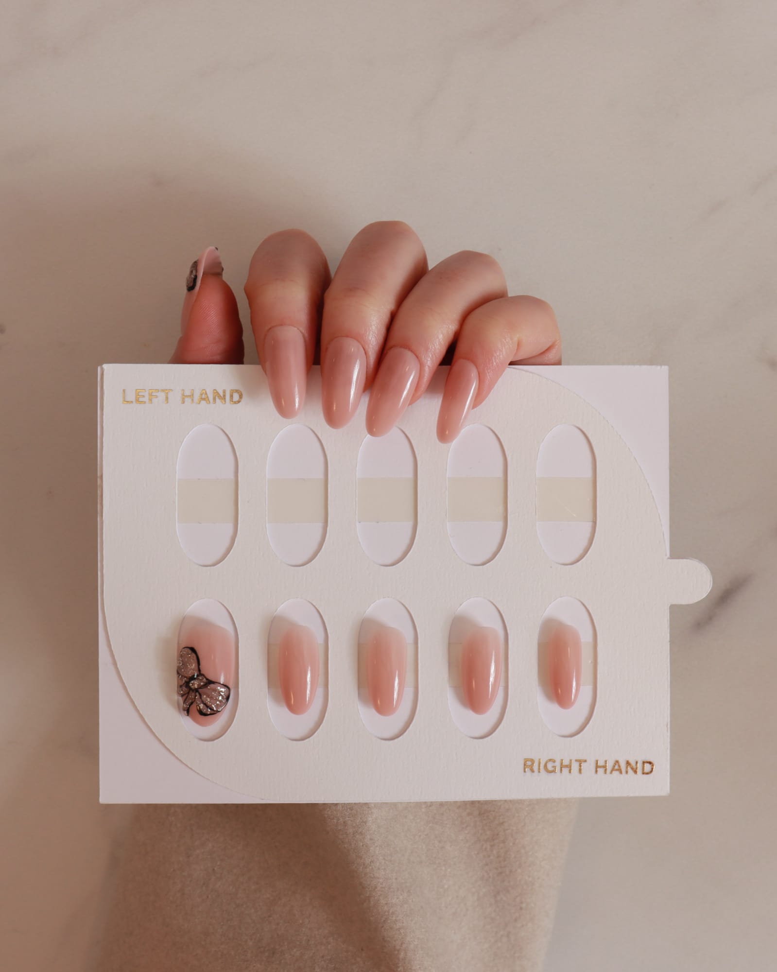 3D bows nails by inglass nails