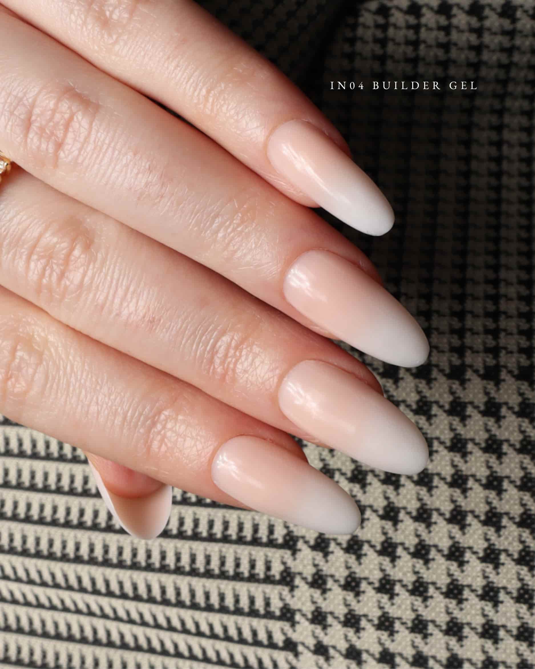 Ombre nails. Baby boomer nails. Neutral beige nails. Reusable nail extensions. 