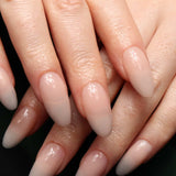 Clean girl manicure. Clean girl nails. Neutral nails. Minimalist nails. Reusable nail extensions. 